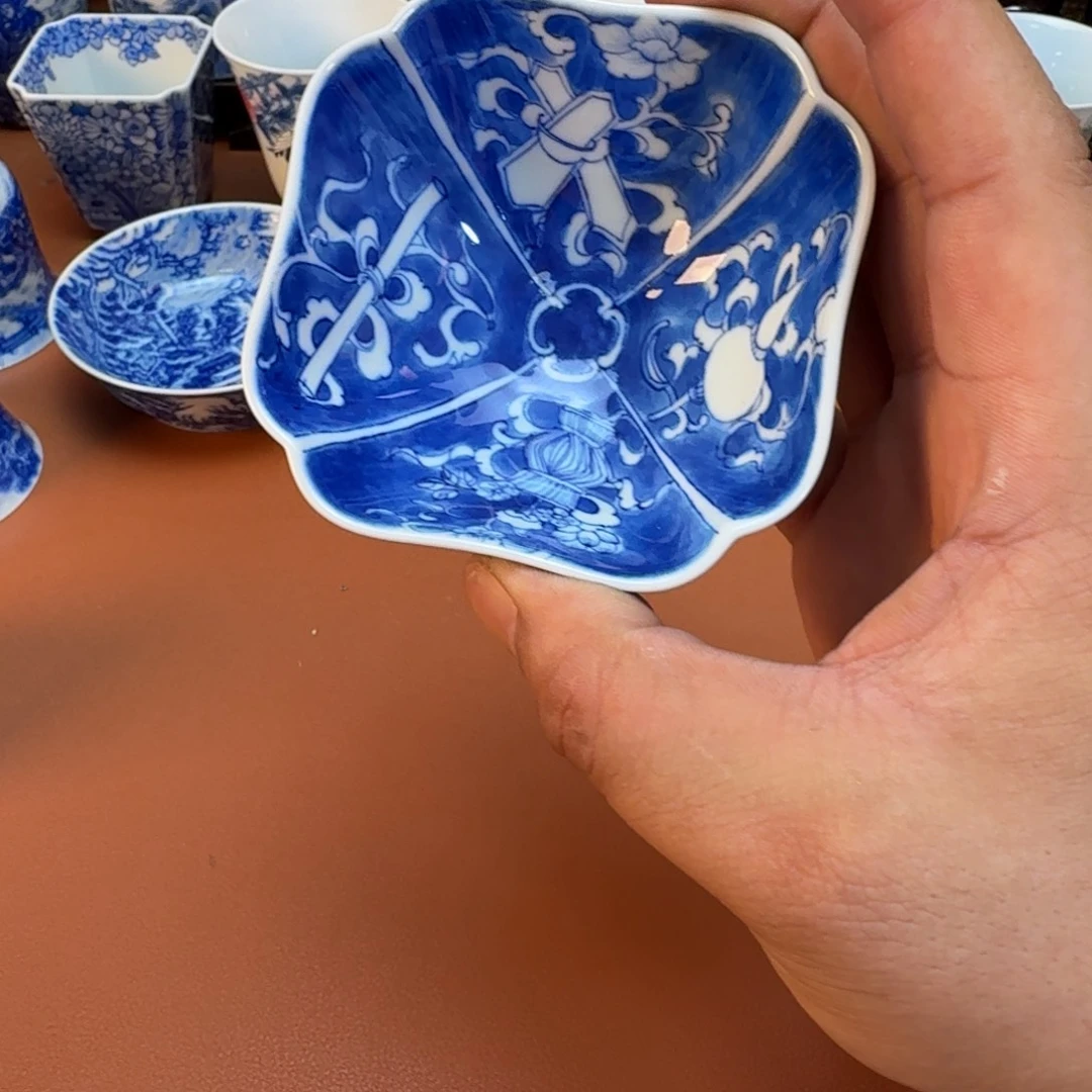O***Q陶杯子景德镇全手工手绘陶瓷