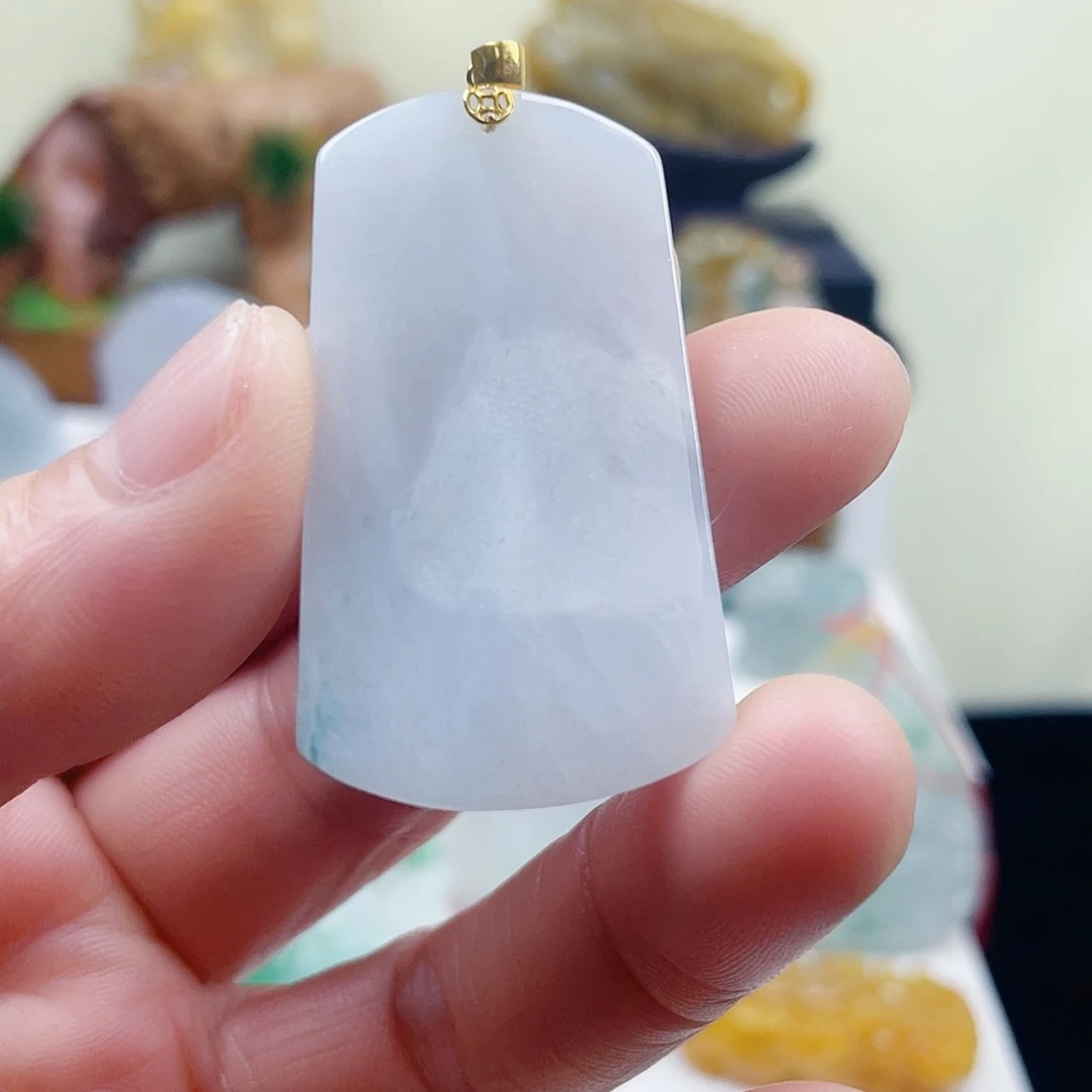 翡翠未镶嵌颈饰2222