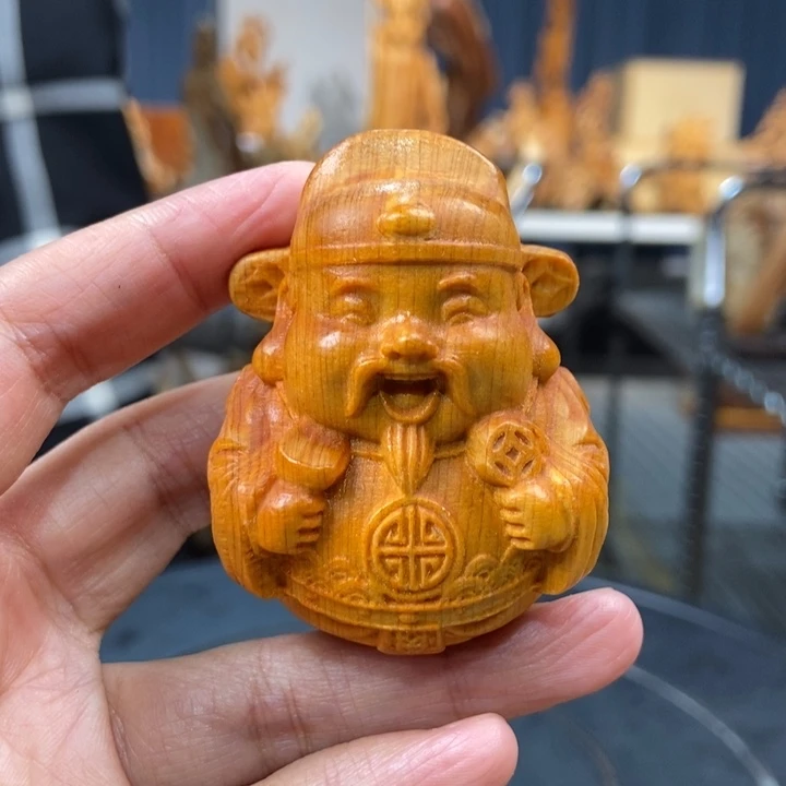 柏木（崖柏）手把件