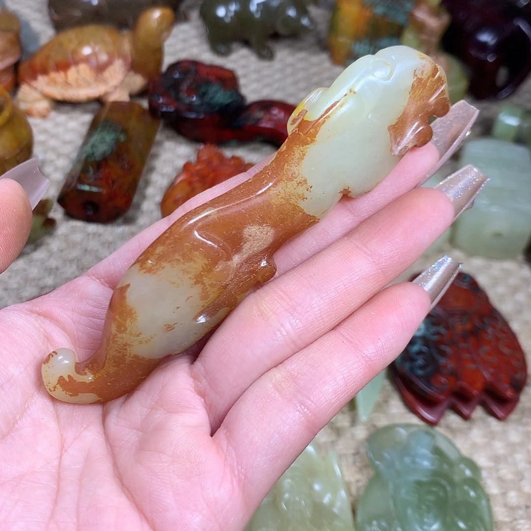 白玉菩提吊坠挂件