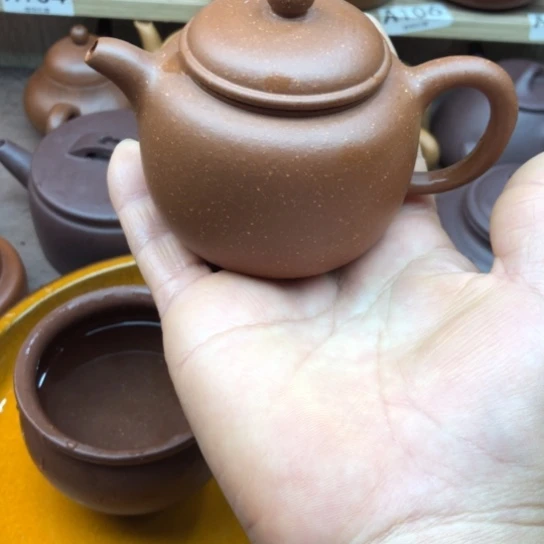 紫砂茶壶将坡泥匏尊130豪升左右