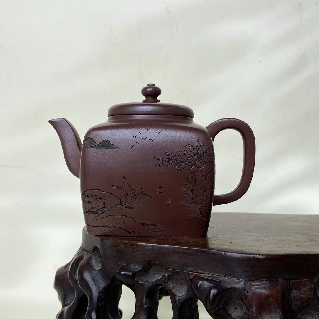 宜兴手工紫砂壶 GPQ4339-7