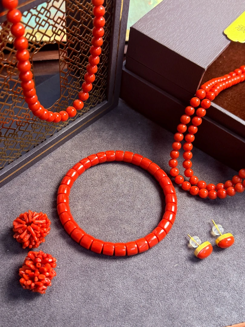 33-DIY牛血红散珠