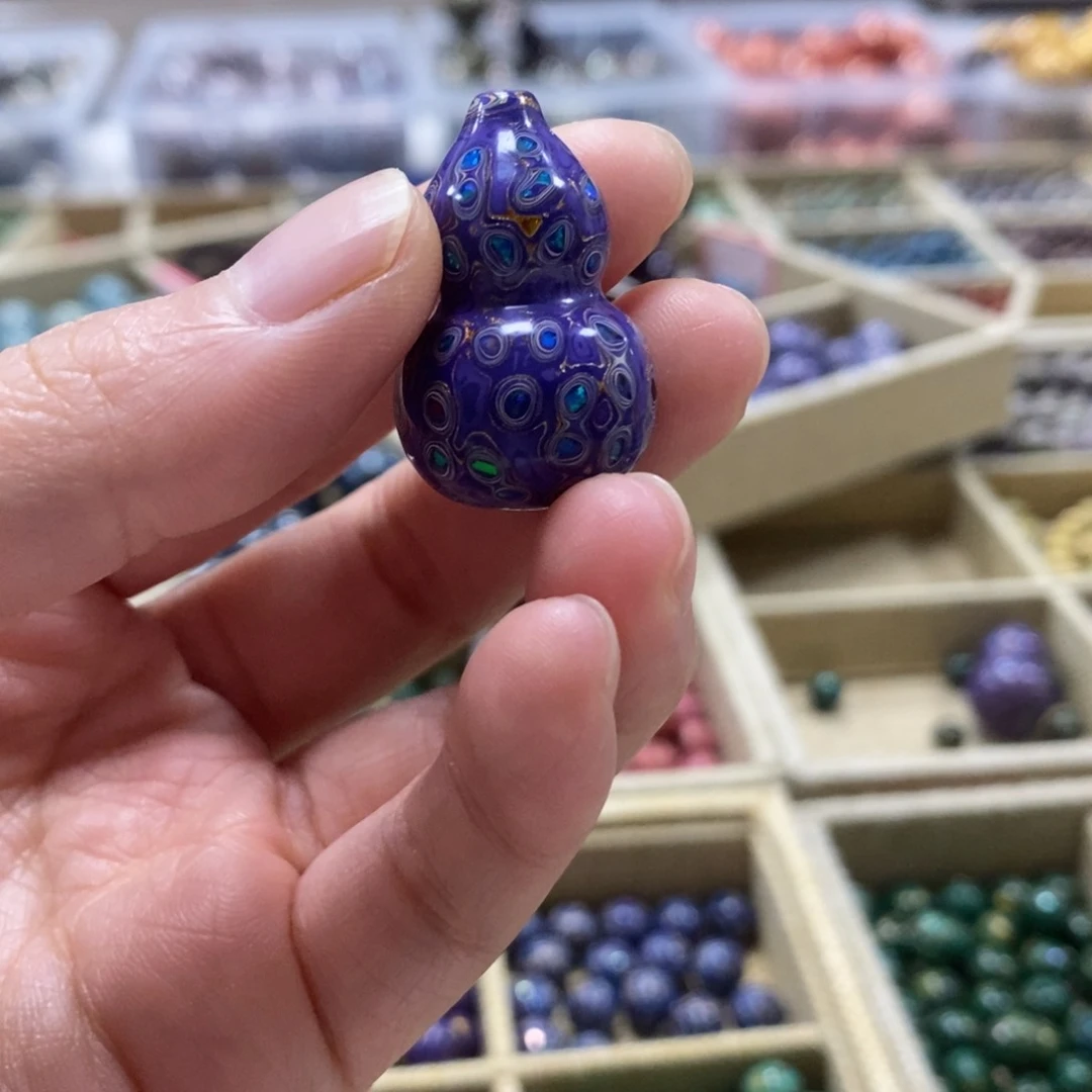 中等变彩葫芦珠……