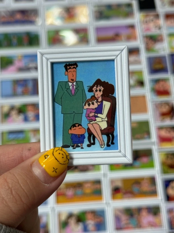 蜡笔小新mini迷你画框冰箱贴｜磁吸冰箱贴｜动漫周边