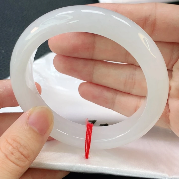 翡翠手镯未镶嵌缅甸57