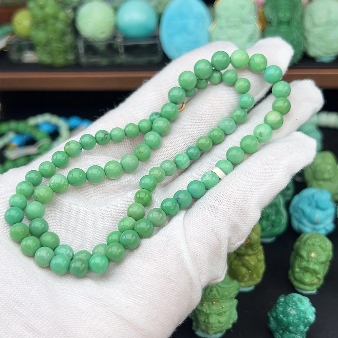 绿松石未镶嵌绿松石主播璐璐