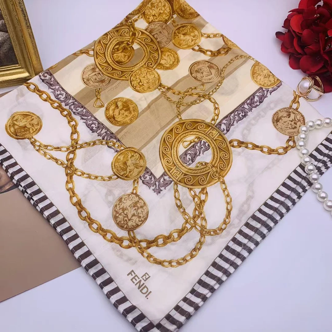 99新 FENDI/芬迪 潮奢 芬迪 丝巾/yy05214