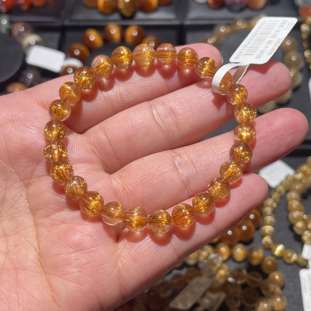 ****糖手链未镶嵌水晶铜顺发7mm左右