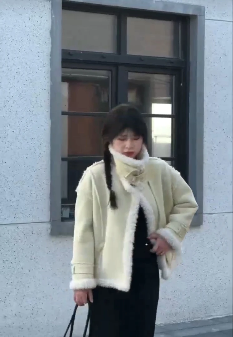 早春穿搭新款大码7771-4休闲女气质长袖秋冬短外套少女风