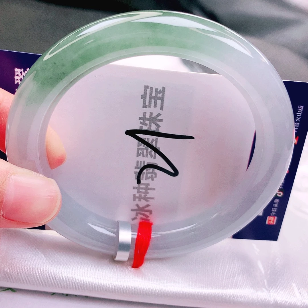 翡翠未镶嵌手镯缅甸天然a货翡翠手镯