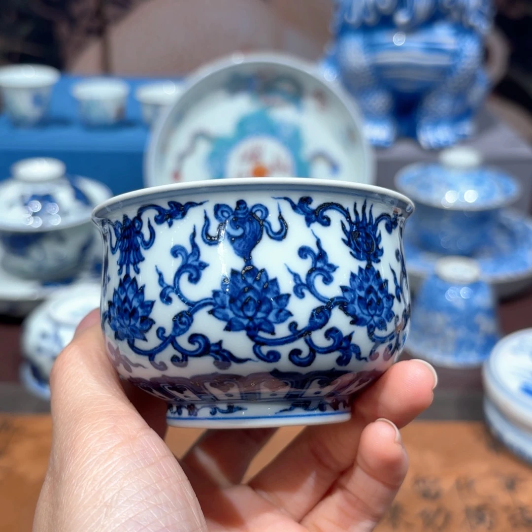 瓷片景德镇纯手工手绘