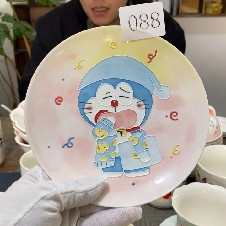 杯青***．景德镇釉下彩手绘