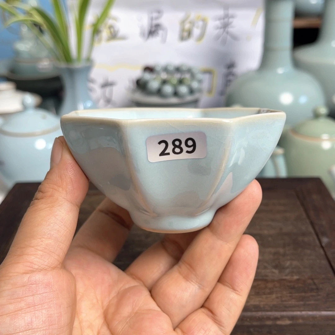 汝州原矿原釉杯杯289