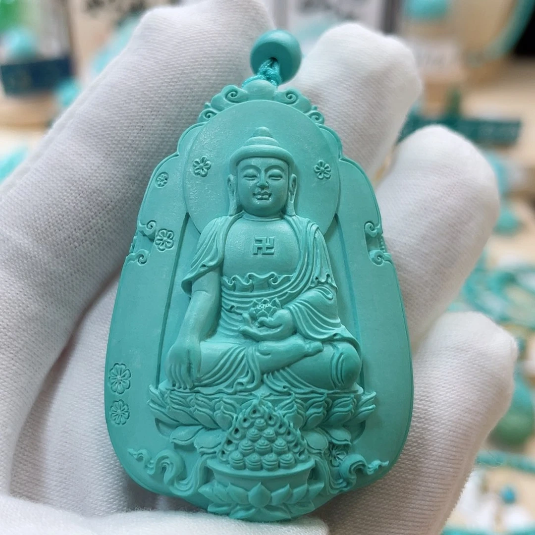 绿松石珠宝奇石未镶嵌