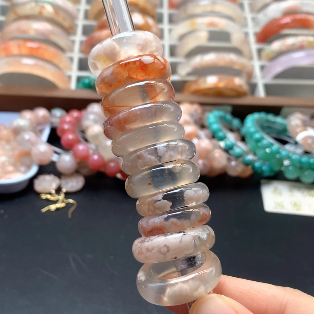 【闪购商品】未镶嵌戒指玛瑙/玉髓发一个