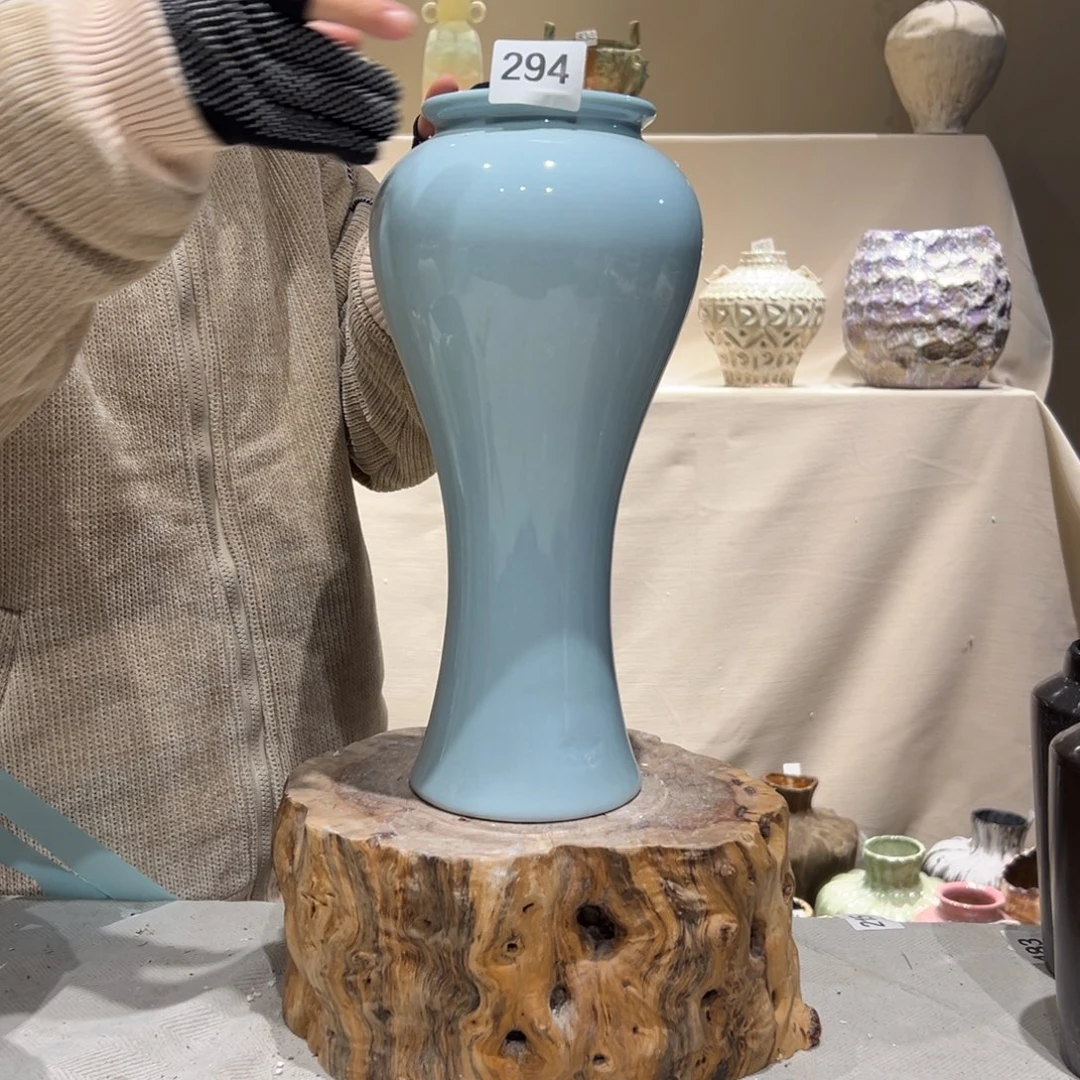 景德镇高温陶瓷294挂亲密度花瓶摆件花瓶摆件