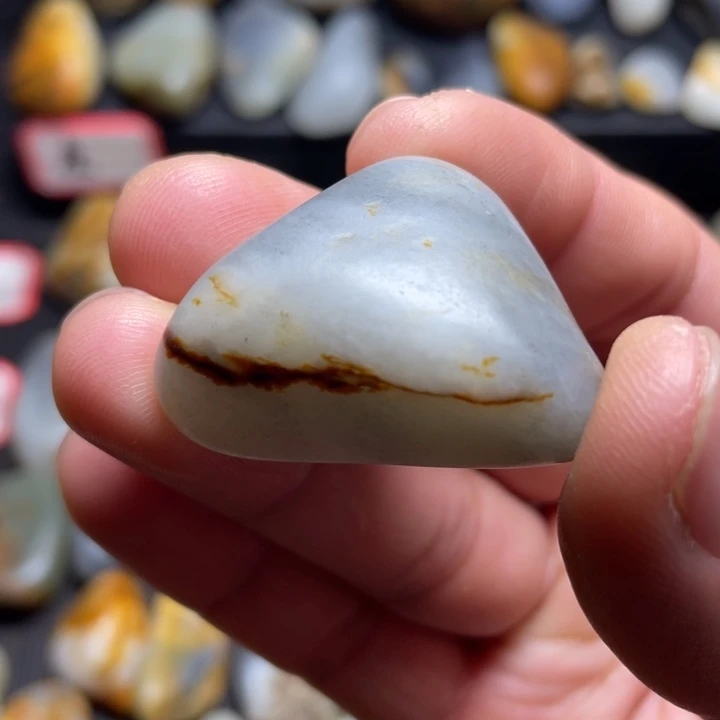 和田玉未镶嵌挂件38