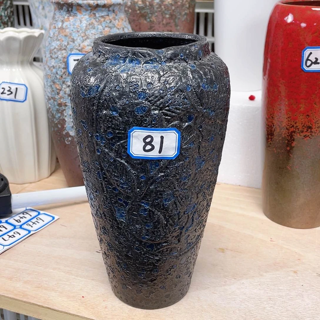 瓶81号复古陶瓷高23厘米一个