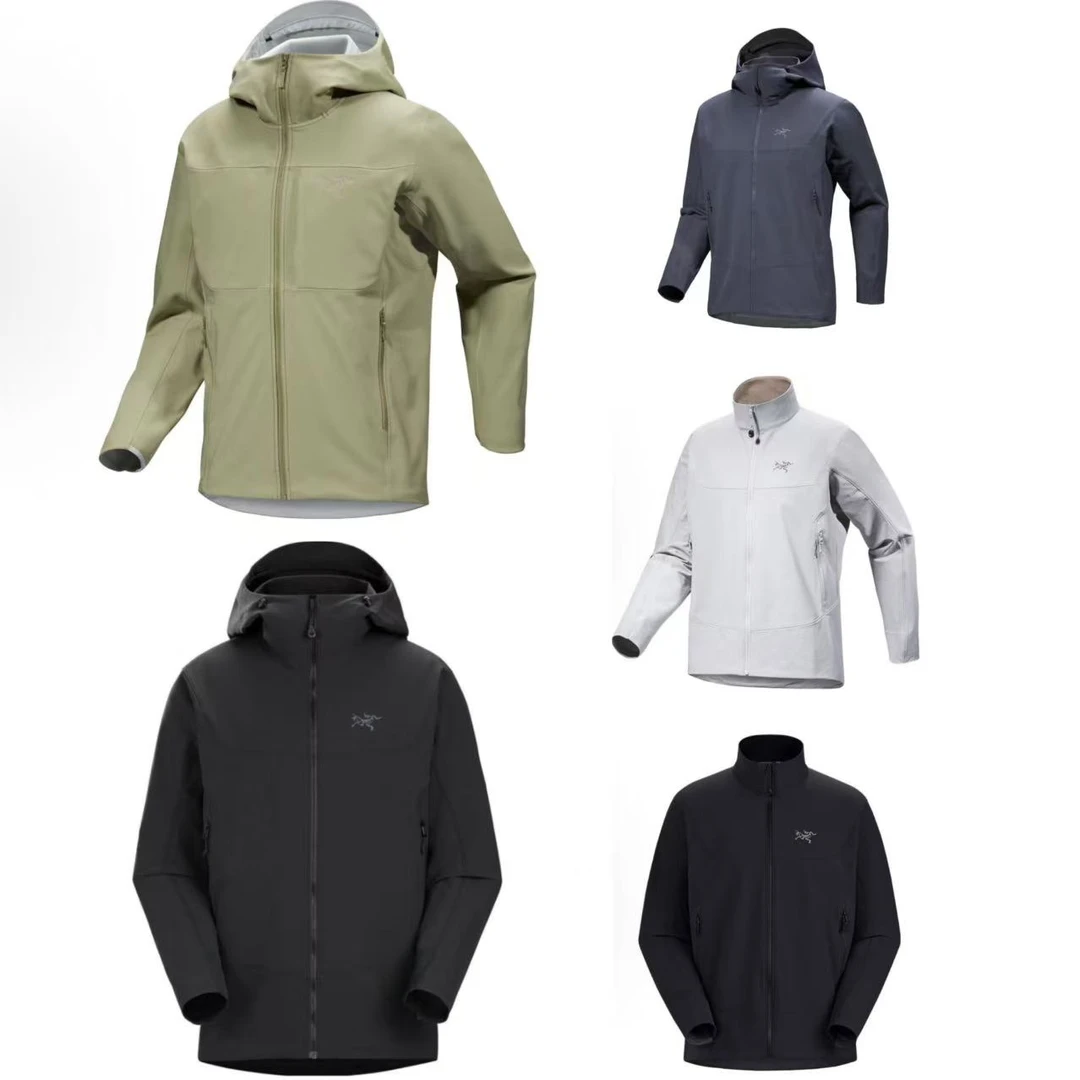 ARC'TERYX/始祖鸟Gamma 系列新款软壳冲锋衣透气防水休闲连帽外套