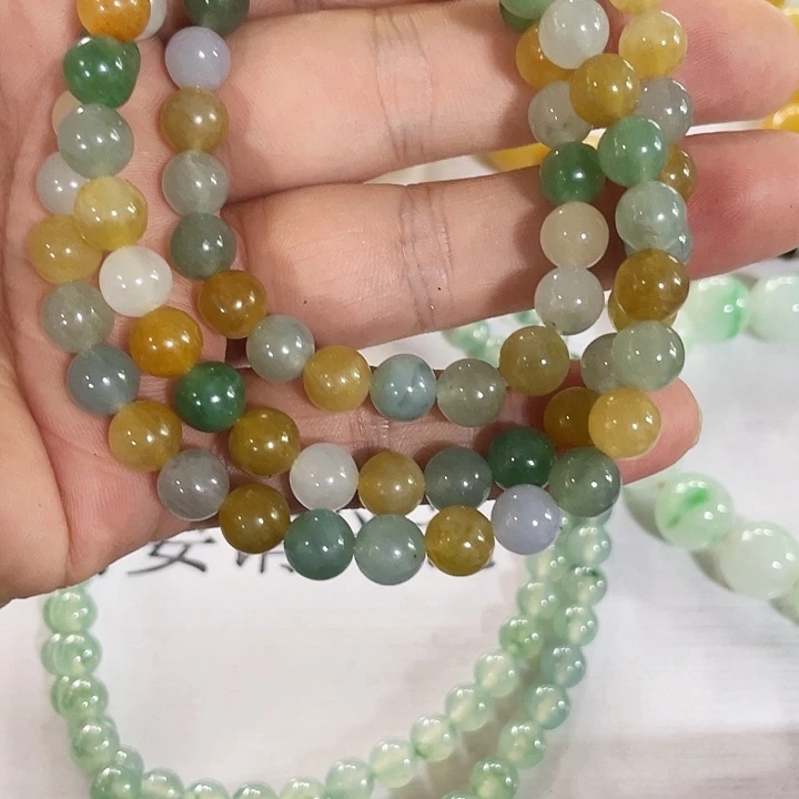 定制翡翠未镶嵌珠子