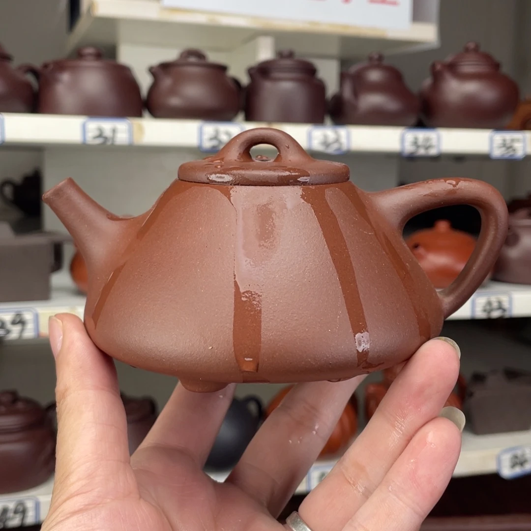 茶壶紫砂紫泥半手250毫升