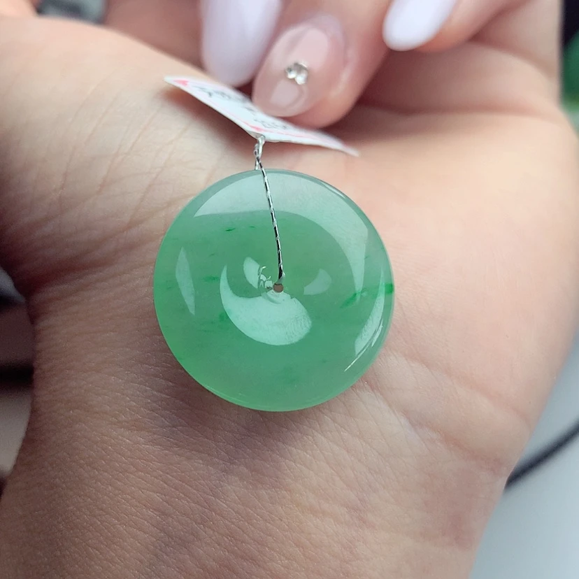 【闪购商品】颈饰未镶嵌翡翠尺寸23.5-4.8