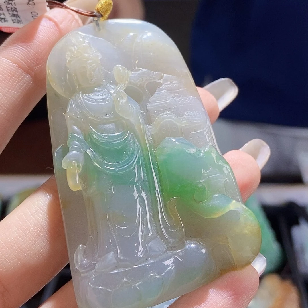 颈饰未镶嵌翡翠翡翠