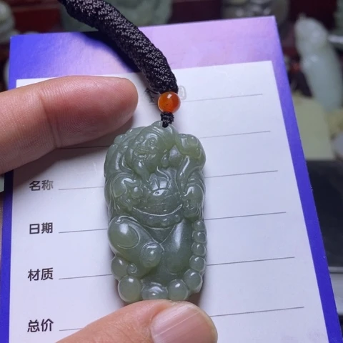 和田玉挂件未镶嵌精***厂