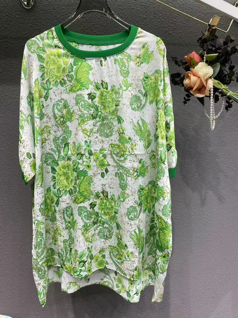 069-金色年华～新款夏季舒适透气百搭上衣