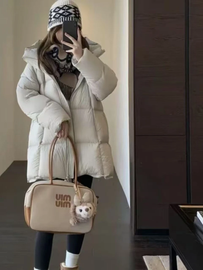 【现货带运费险】2025新款加绒加保暖厚贝贝款羽绒服12