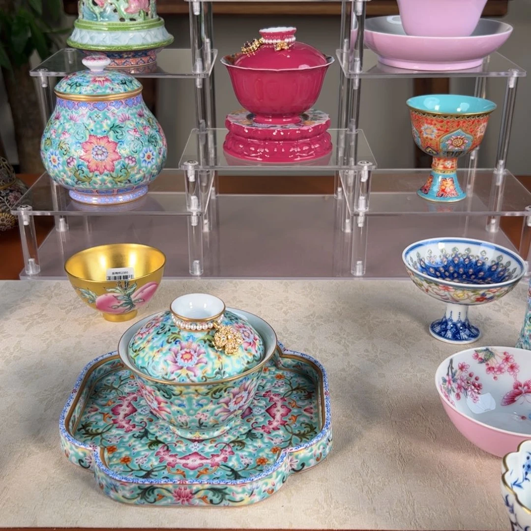 ?****y纯手工手绘 高端茶器