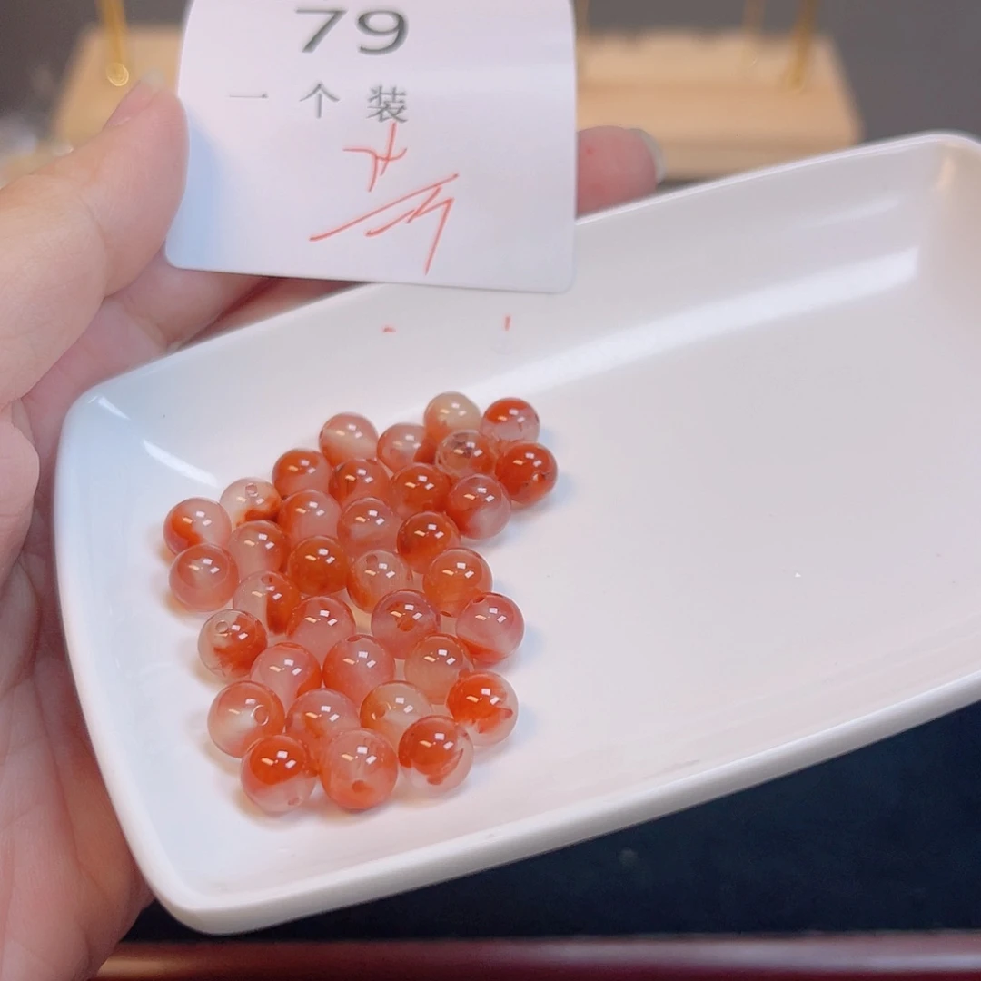 水晶珠宝半成品未镶嵌79 。