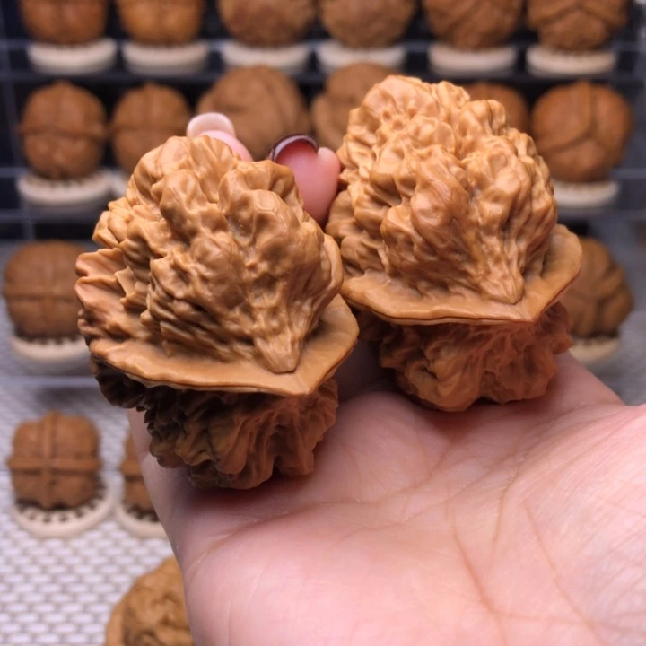 把件文玩核桃74号上古金蟾50尺