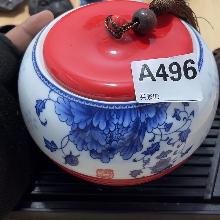 瓷片茶摆件工艺品摆件666