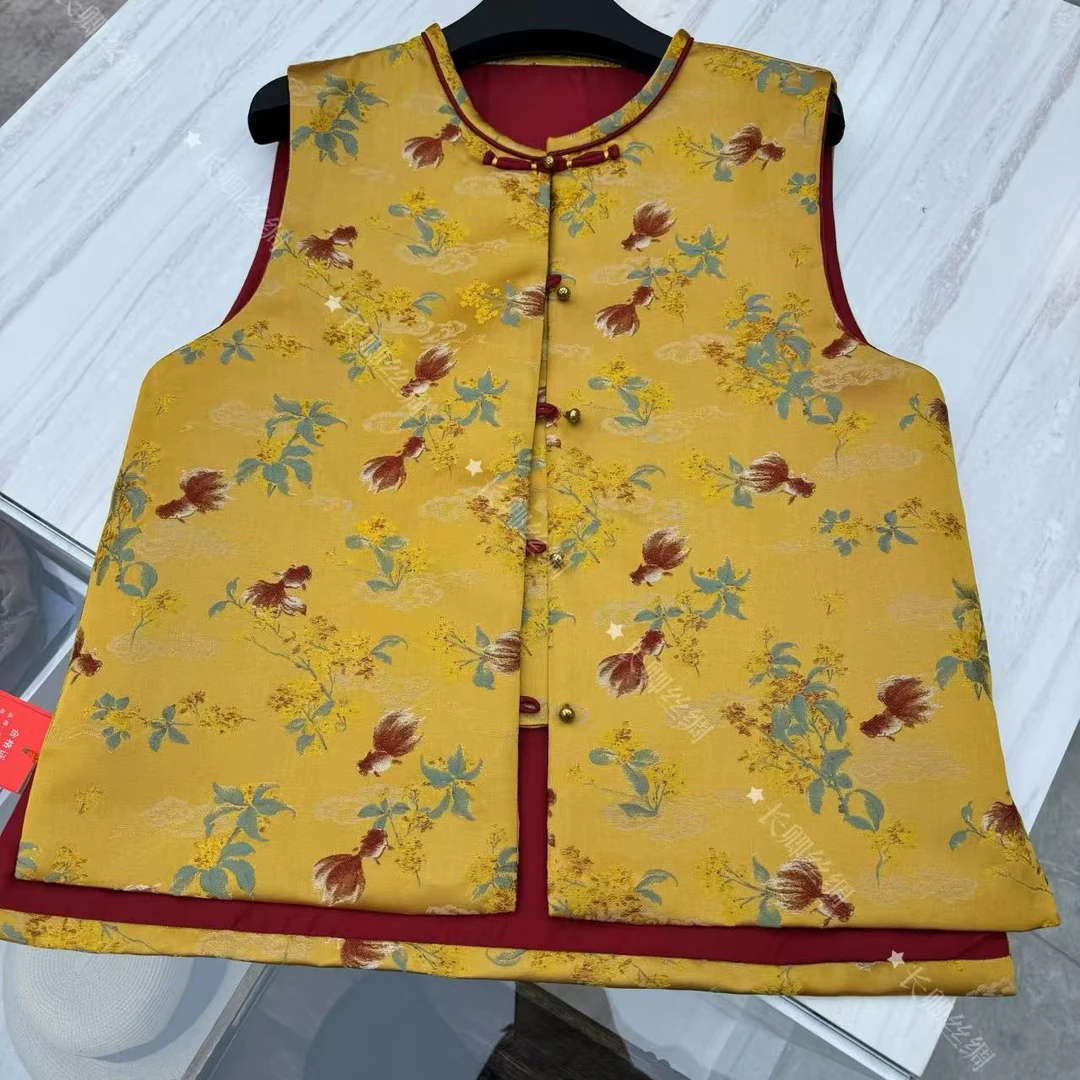 【江长卿】春款新国风马甲洋气衣服女减龄休闲百搭新中式马甲