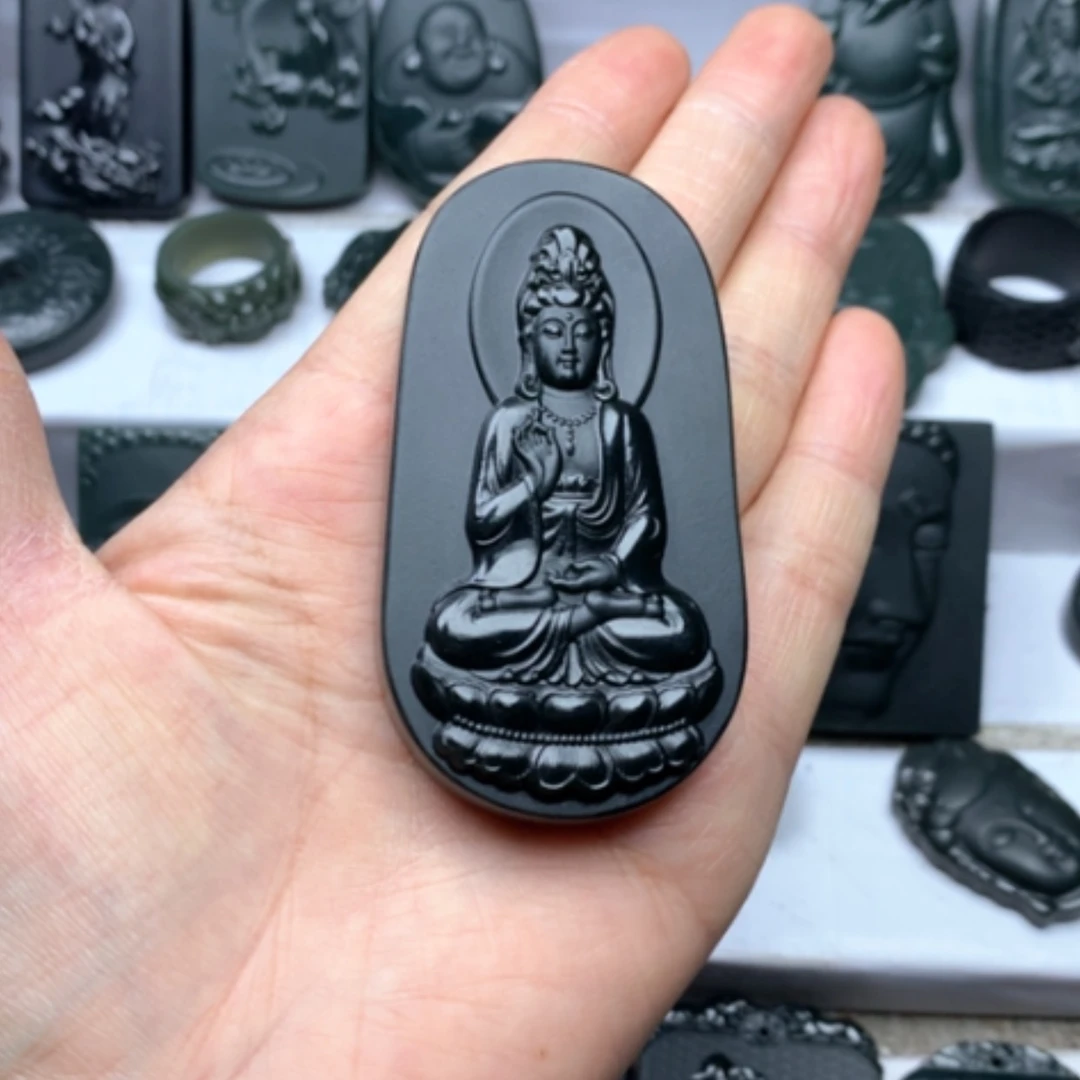 【闪购商品】和田玉颈饰未镶嵌有***壞双面雕刻