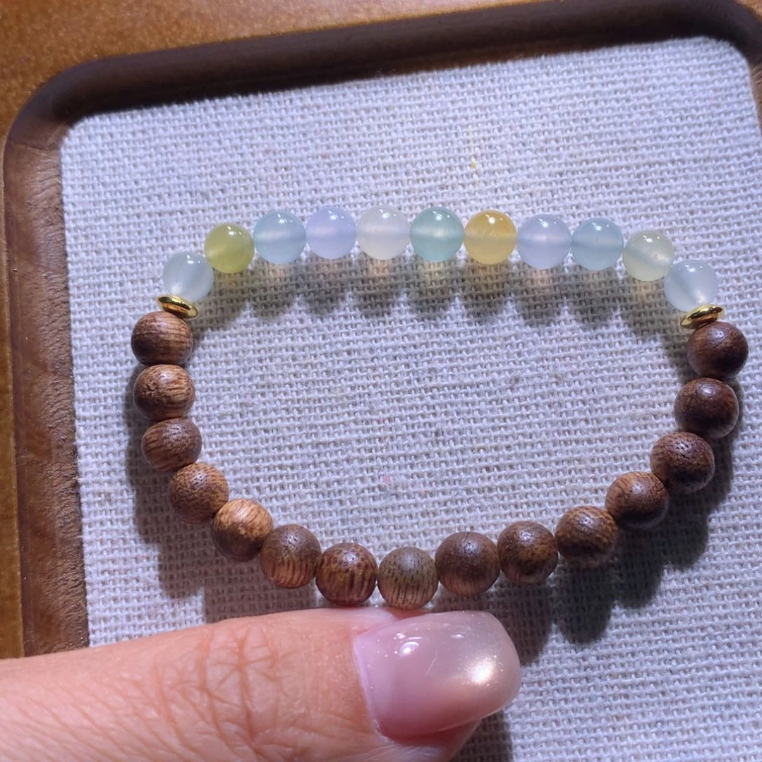 翡翠散珠特价马卡龙多宝卡5-6