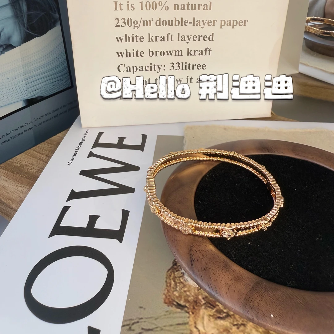铜合金手镯 铜合金轻奢万花筒细版手镯B-4004