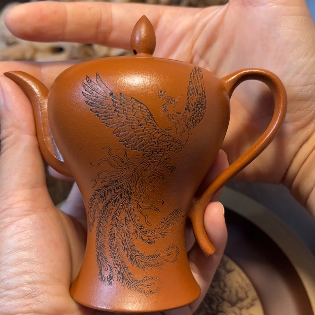 静***紫砂茶壶宜兴紫砂茶具半手工制作