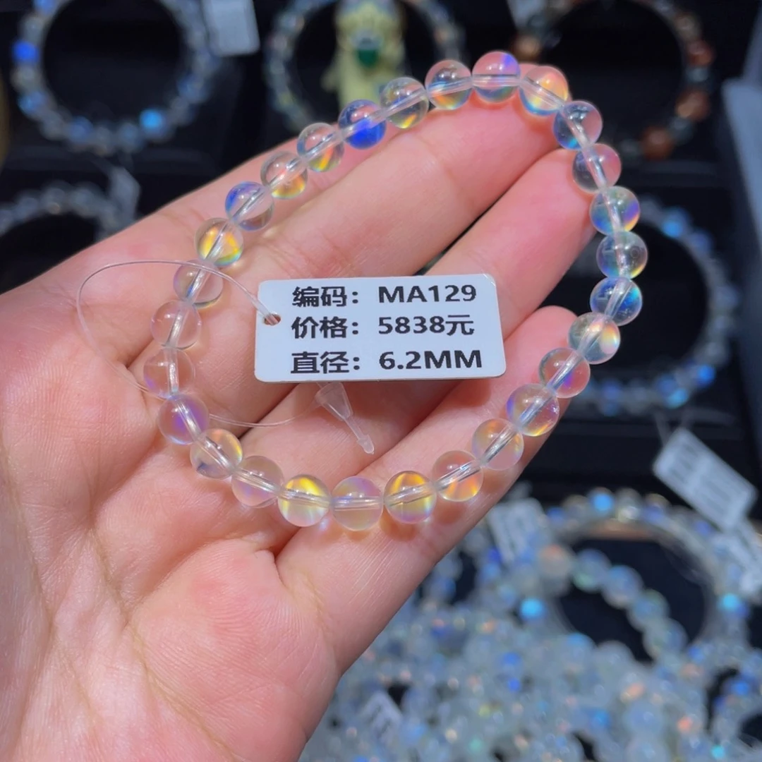 手链未镶嵌月光石MA129#6.2mm