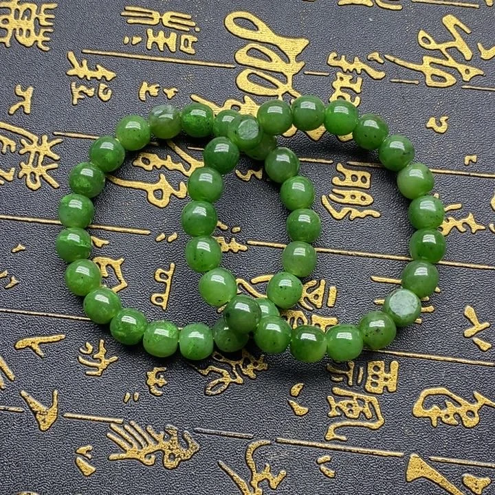 和田玉未镶嵌手链多样性发一