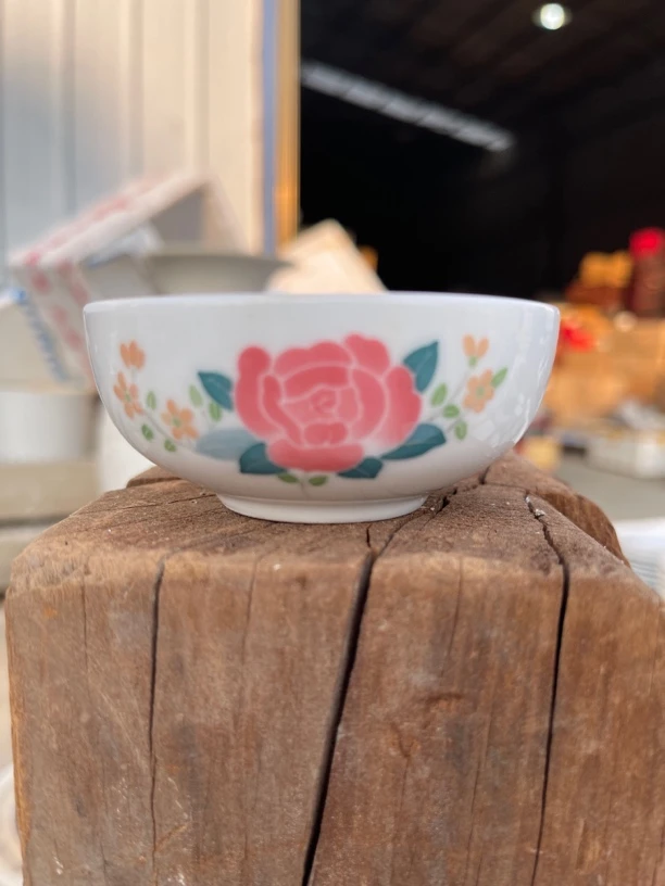 醴陵釉下五彩手绘毛瓷茶杯80毫升高温家用好瓷