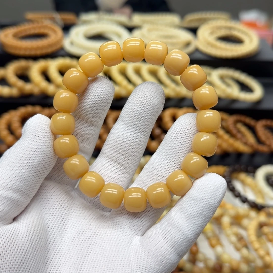 菩提根/象牙果手串11×12 8年 鬼工