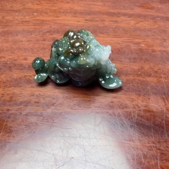 翡翠摆件未镶嵌锐*翡翠