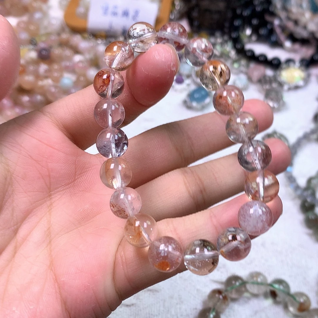 水晶手串未镶嵌天然