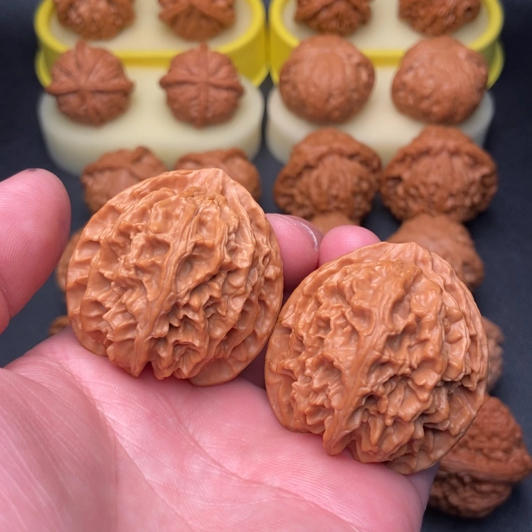 把件文玩核桃老型苹果园41