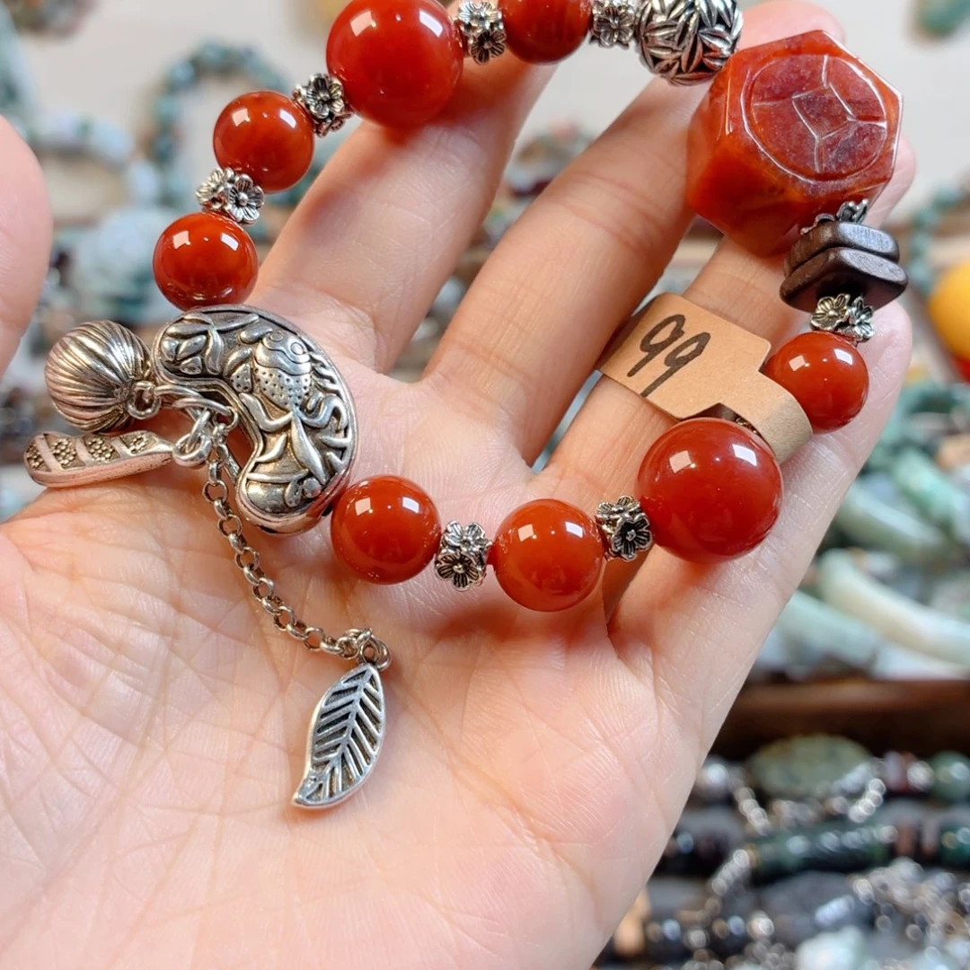 未镶嵌手链翡翠手串