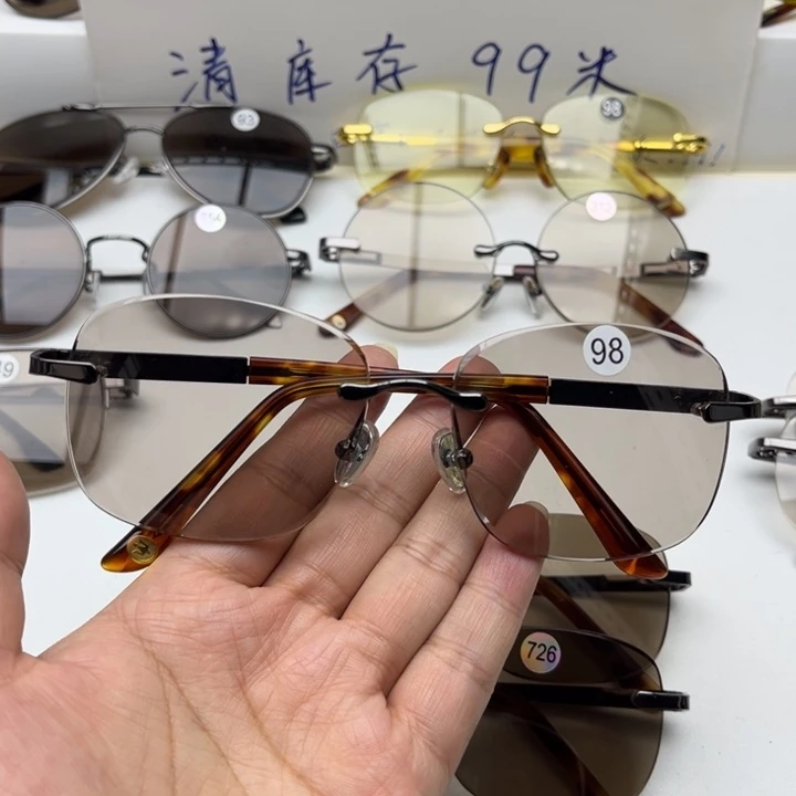 无框款用****7冰糖色大方圆冰山彩，98
