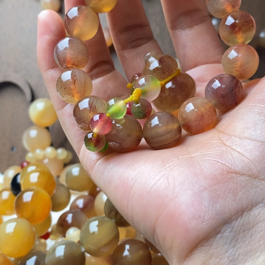 *****非金属珐琅14满血手串